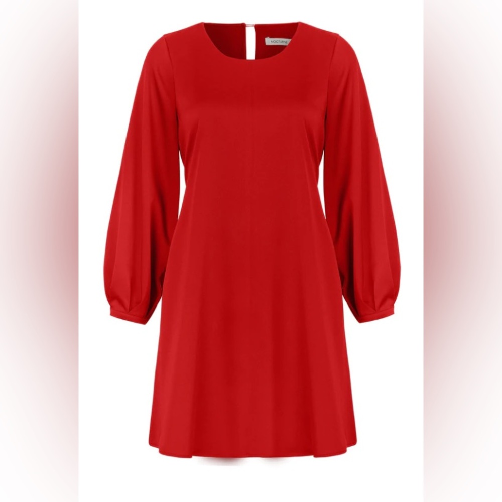 Red Belted Mini Dress